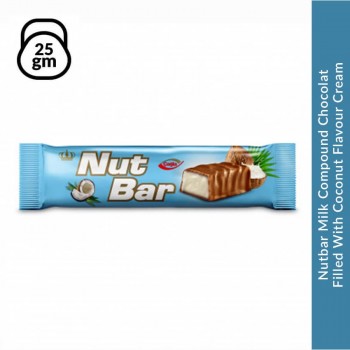 Nutbar Milk Compound Chocolate Filled With Coconutcag